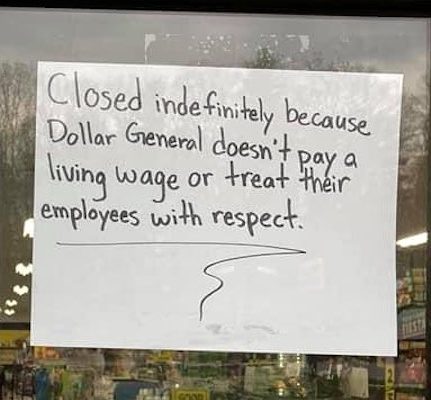 Workers at a Maine Dollar General quit with a splash, ‘speak truth to power’ - Maine Beacon