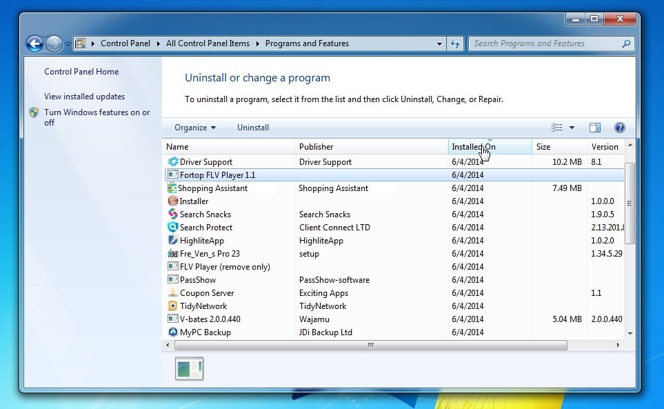 Remove Shopping Assistant Adware (Virus Removal Guide)