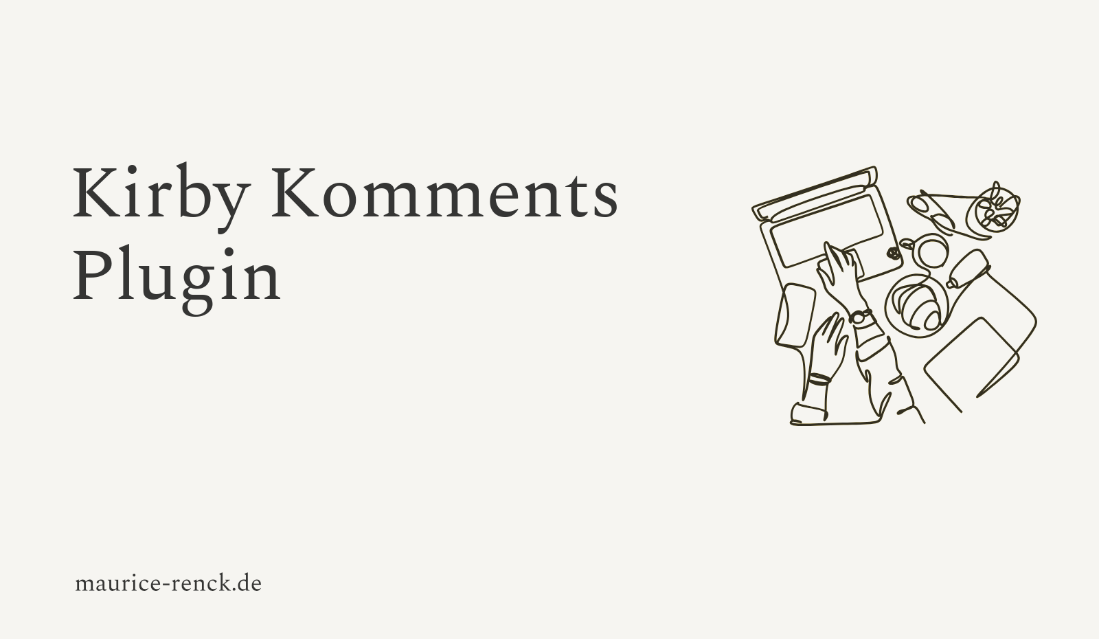 Kirby Komments Plugin - Maurice Renck
