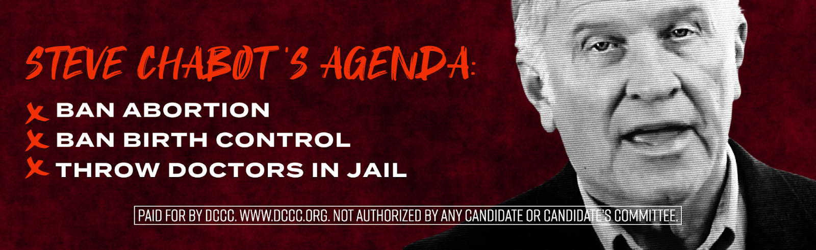 DCCC Launches Billboard Calling Out Steve Chabot’s Extreme Stance on Abortion - DCCC