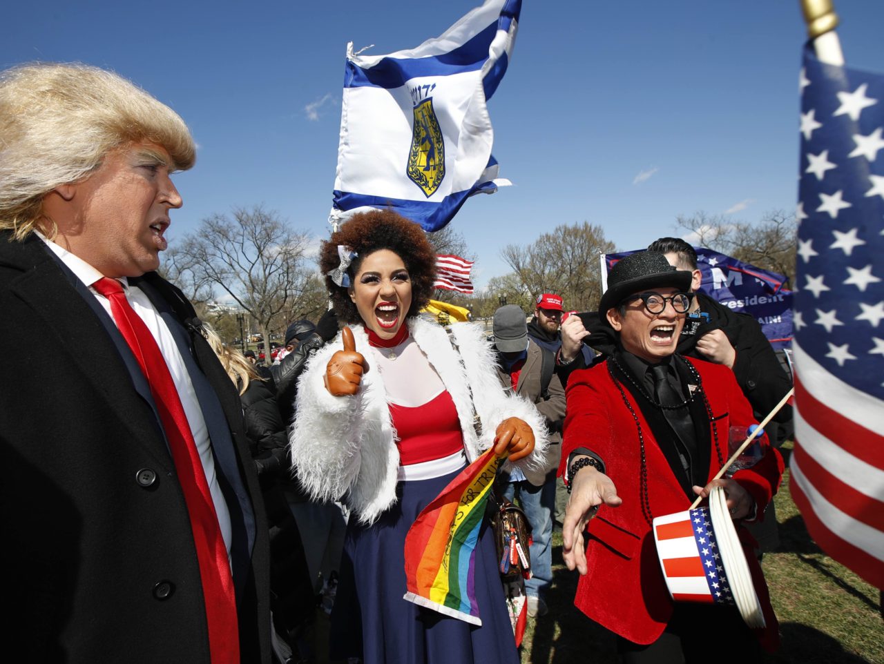 Pro-Trump Rallies Across America Stand up to Violence