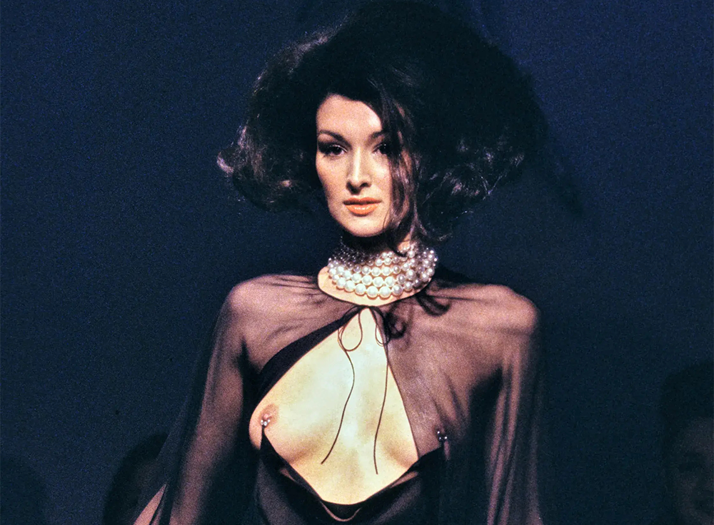 A Mugler Muse: Erica Vanbriel On The SS98 ‘Nipple Ring’ Dress