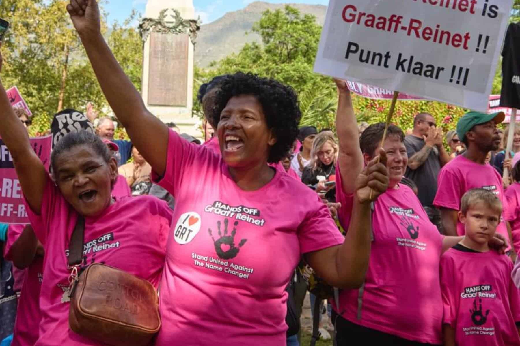 Thousands march as Graaff-Reinet residents reject name change | The Citizen