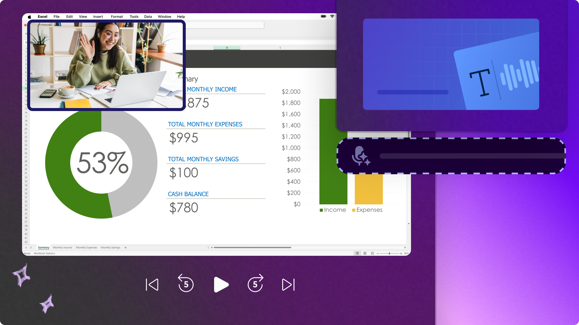 How to make demo videos for work with webcam recorder | Clipchamp Blog