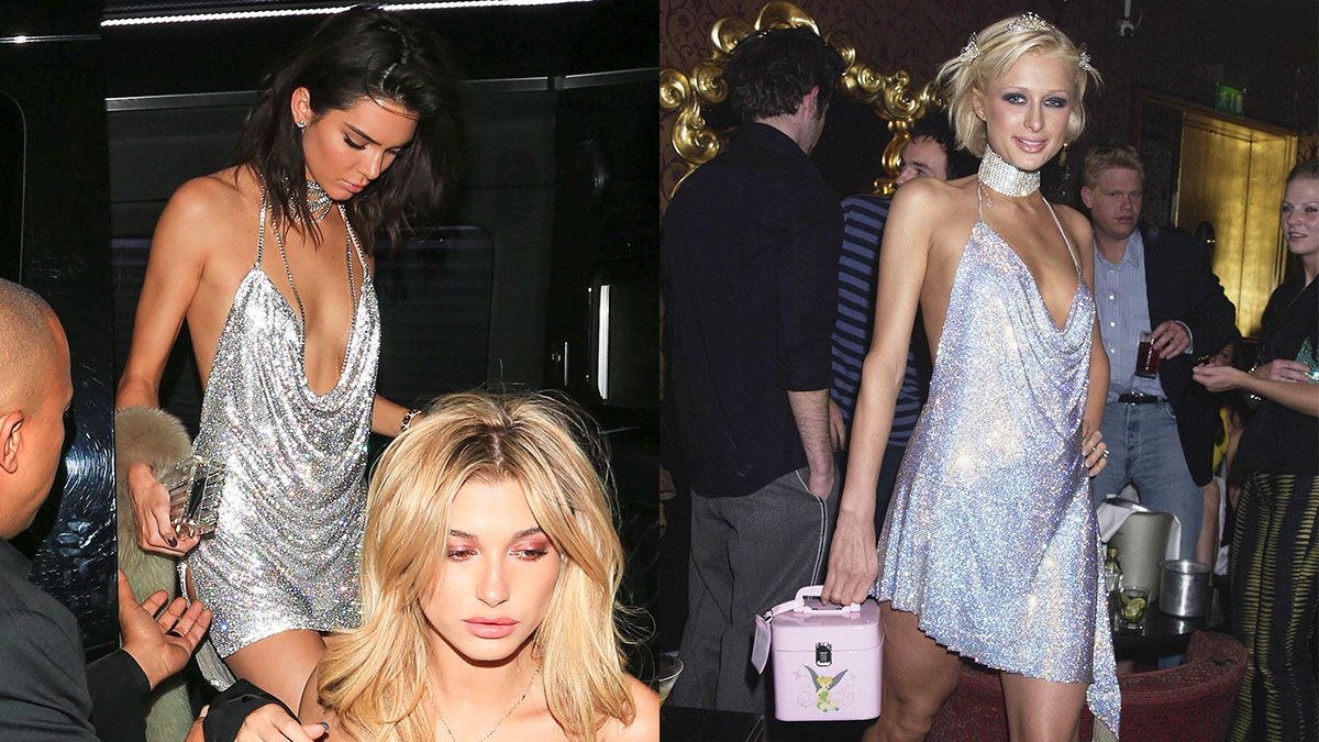 Kendall Jenner Pulled a Look Straight From the Paris Hilton Archives For Her 21st Birthday | Glamour