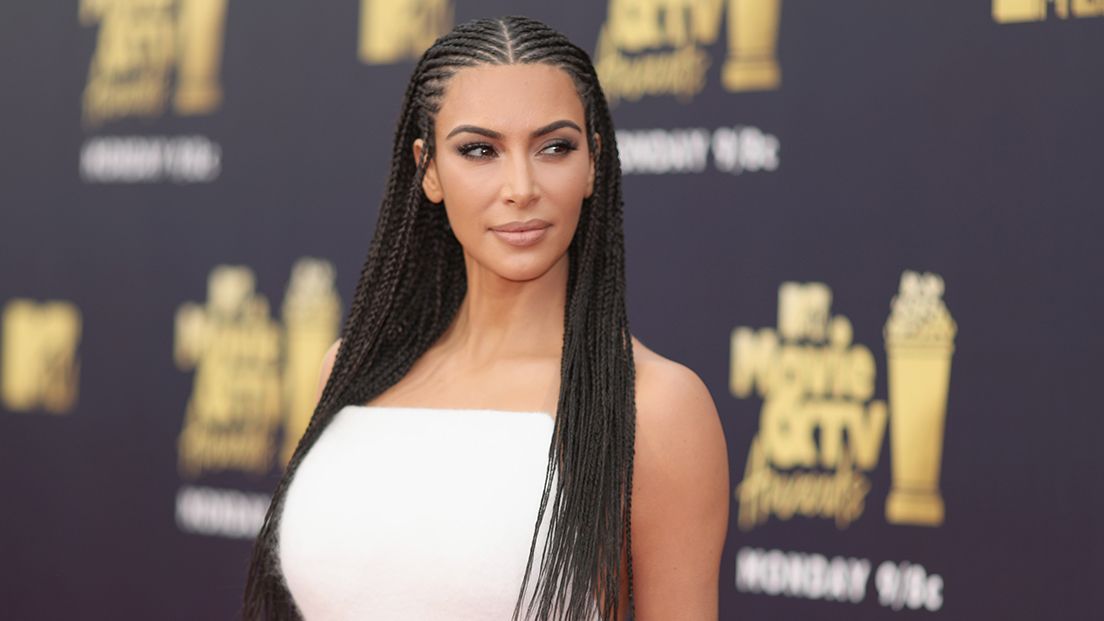 Kim Kardashian West Responds to the Backlash Over Her Braids | Glamour