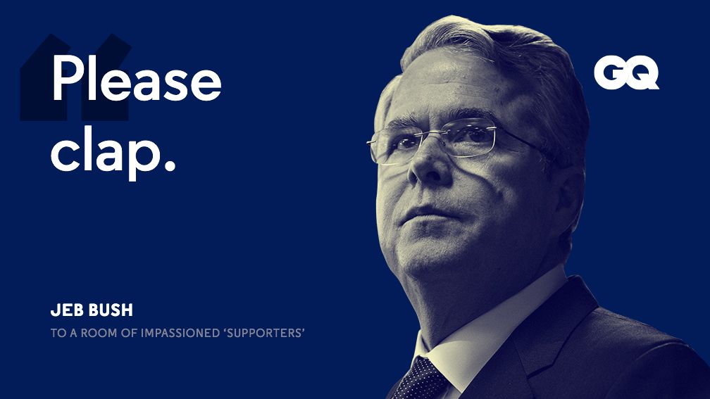 Jeb Bush: The 15 Saddest Moments of His Presidential Campaign | GQ
