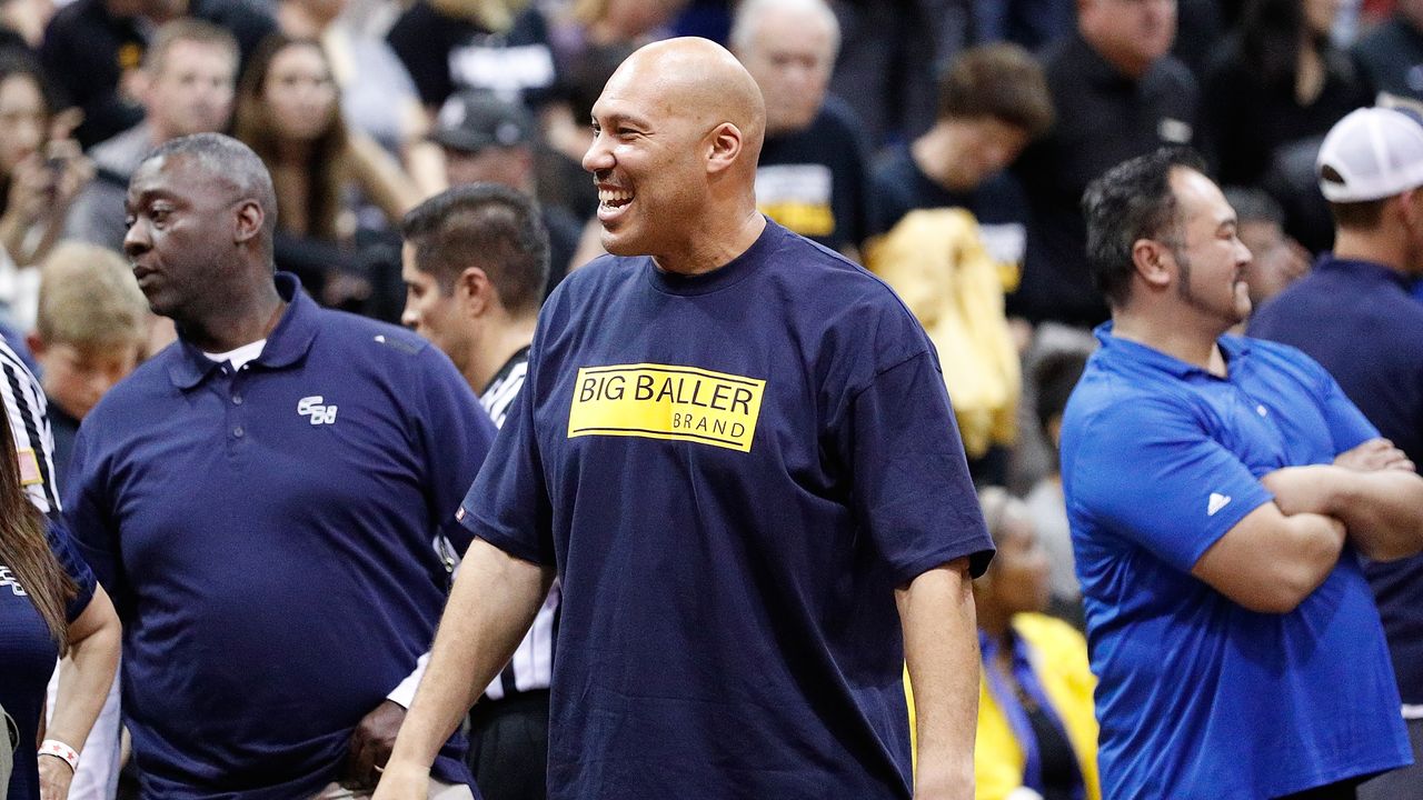 A Clip of LaVar Ball Playing Pickup Basketball | GQ