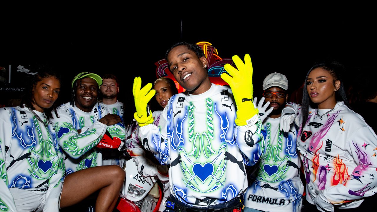A$AP Rocky Speeds Into Formula 1 | GQ