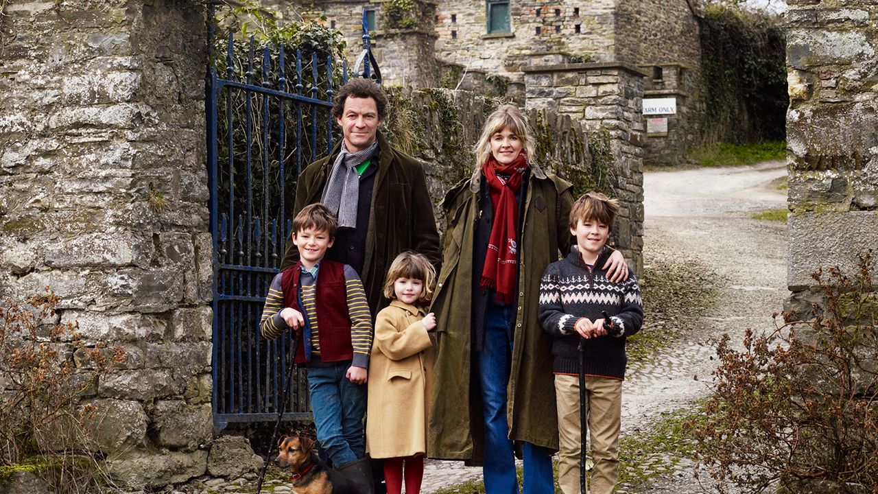 Dominic West and Catherine FitzGerald Glin Castle Ireland | House & Garden