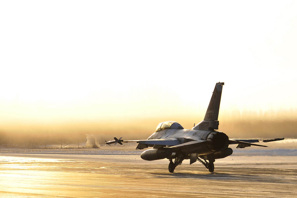 Eielson F-16s grounded by budget cuts