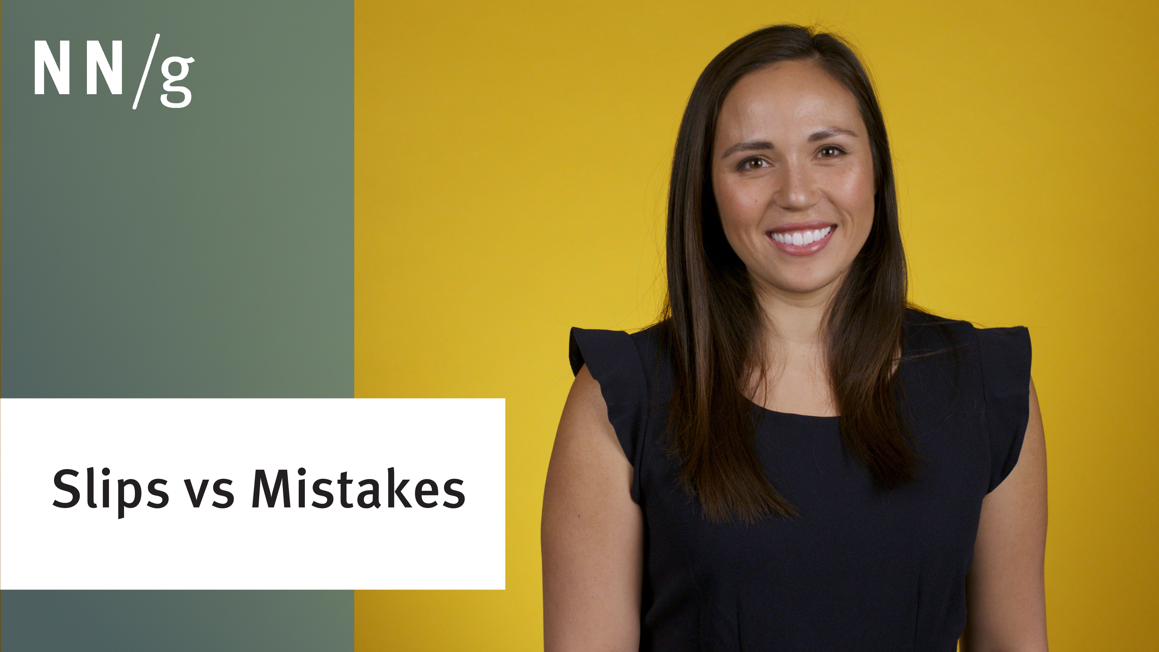 Slips vs. Mistakes (Video) - NN/G