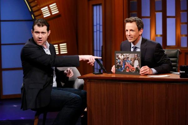 Billy Eicher and James Van Der Beek's Rough Starts in TV and More Late Night TV Highlights