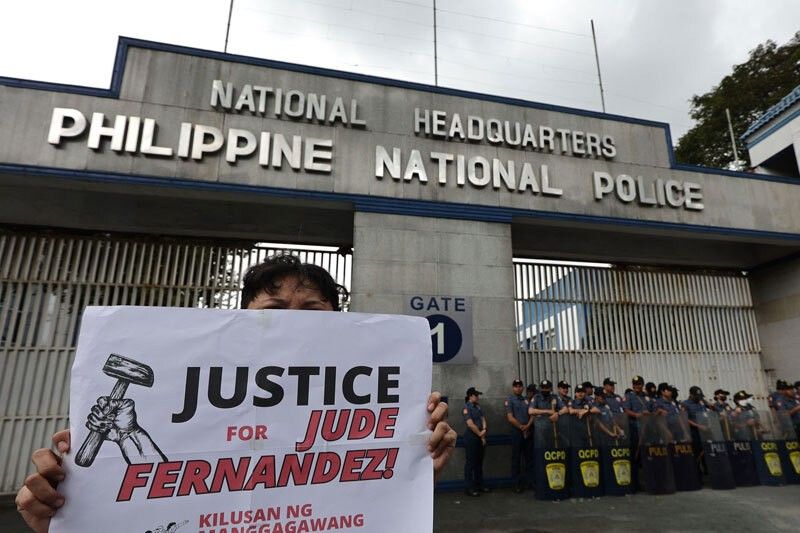 Arrest, relief of cops for killing Binangonan labor leader sought | Philstar.com