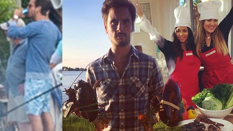Rage All Weekend! Khloe, Kourtney & Scott Throw Backyard Bash At Hamptons Mansion Before Boozy Casino Pool Party