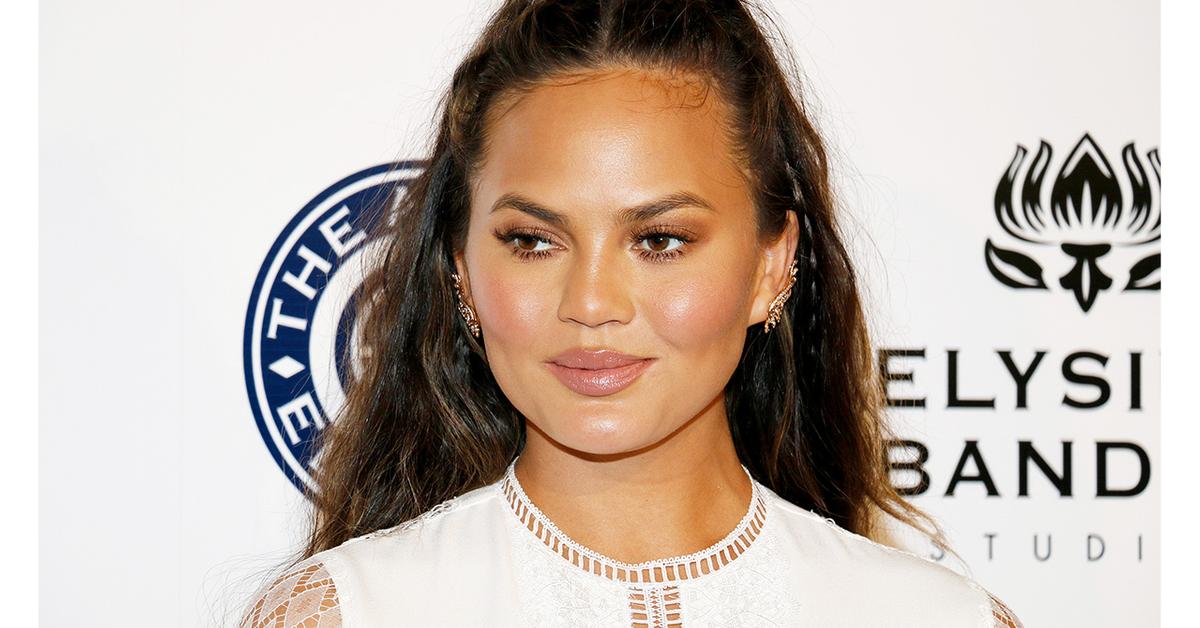 Chrissy Teigen Uses Her Cozy Barefoot Dreams Blanket All the Time