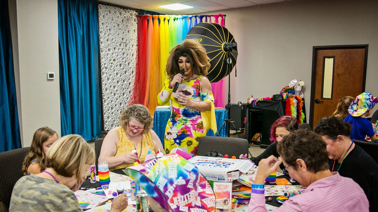 Armed Protesters Showed Up to a Texas Church’s Drag Bingo Event | Them