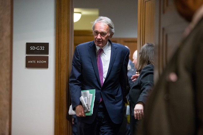 Ed Markey Calls for a 'Revolution' Against Trump, Musk