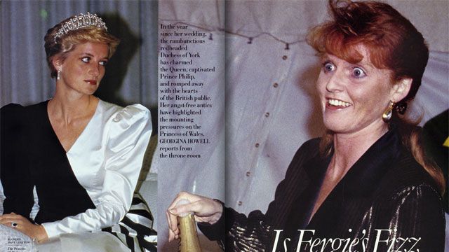 The Beginnings of a Royal Catfight? Princess Diana and Sarah Ferguson’s Fraught Relationship | Vanity Fair