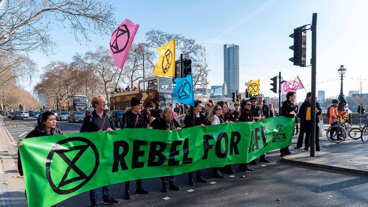 Climate Change Protests Disrupt London Fashion Week | British Vogue | British Vogue