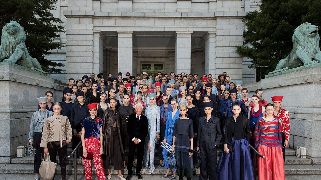 Giorgio Armani Takes Cruise 2020 Show To Tokyo | British Vogue | British Vogue
