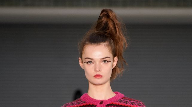 The Beauty At Molly Goddard Autumn/Winter 2022 Was Giving 1980s Camden Market | British Vogue