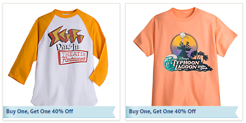 New Limited Release YesterEars Sci-Fi Dine In and Typhoon Lagoon Tees Now Available - WDW News Today