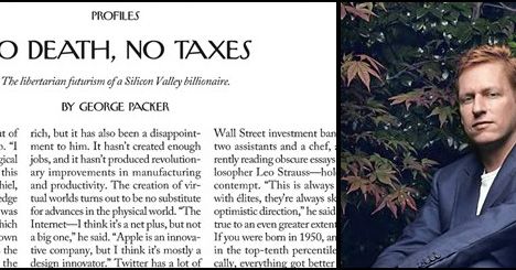 The Libertarian Futurism of Silicon Valley Billionaire Peter Thiel | WIRED