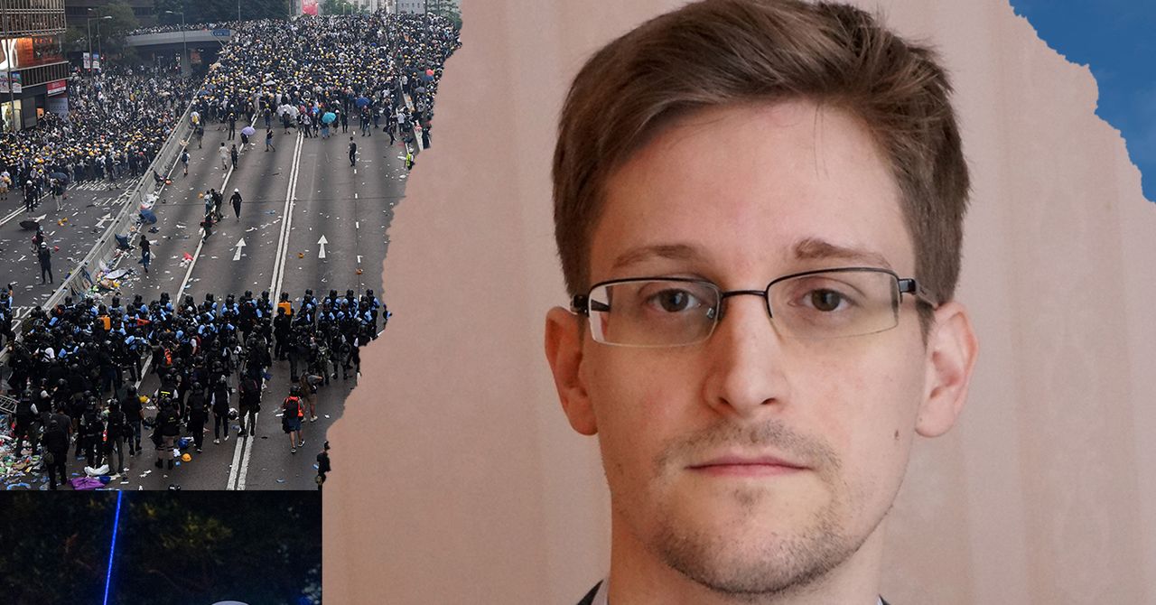 Edward Snowden cover