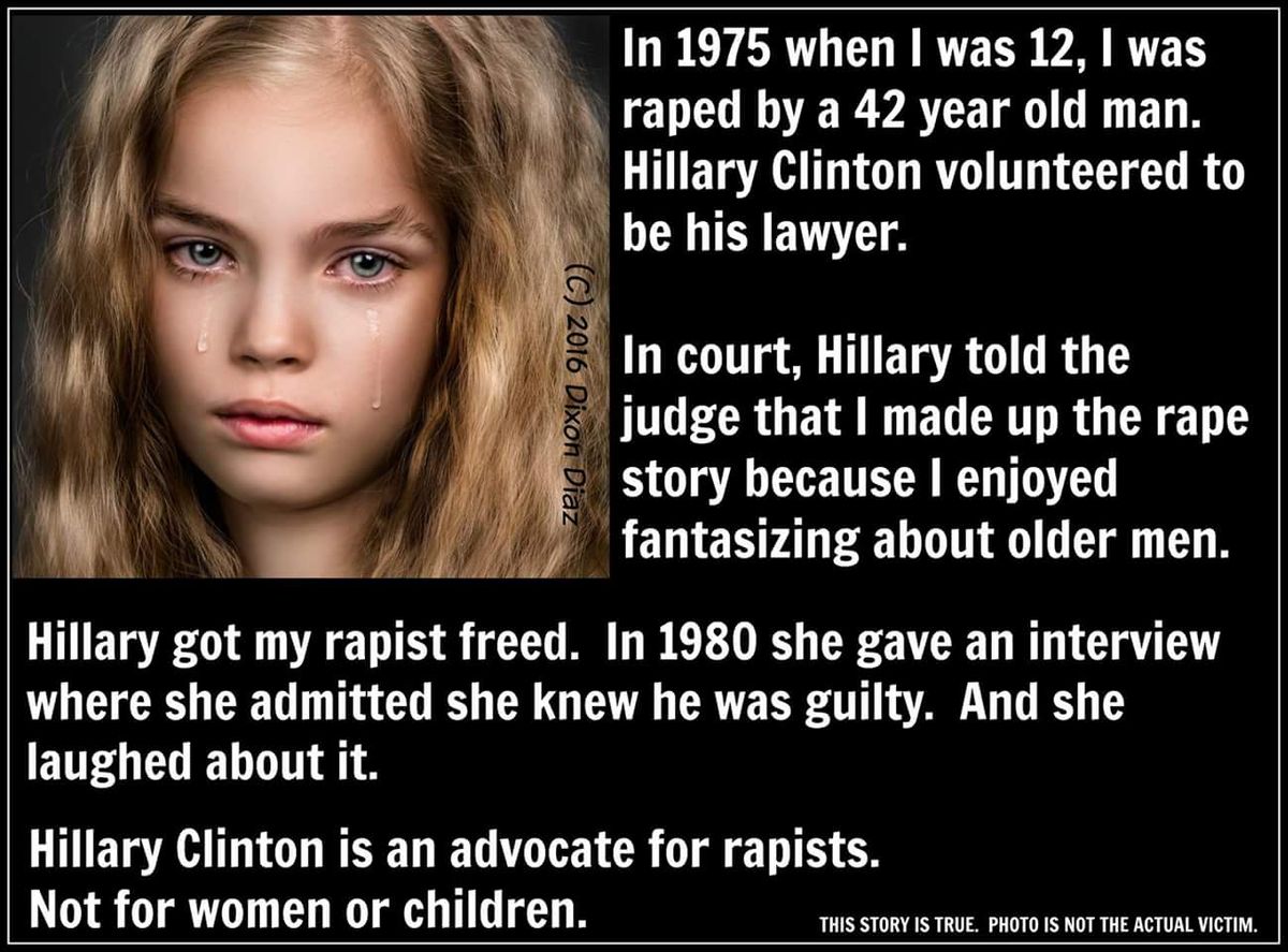 Did Hillary Clinton Free a Child Rapist? | Snopes.com