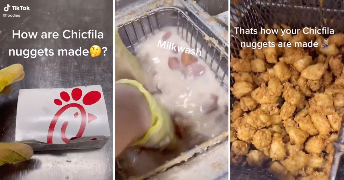 Did a TikTok Video Reveal Recipe Process for Chick-fil-A's Nuggets? | Snopes.com