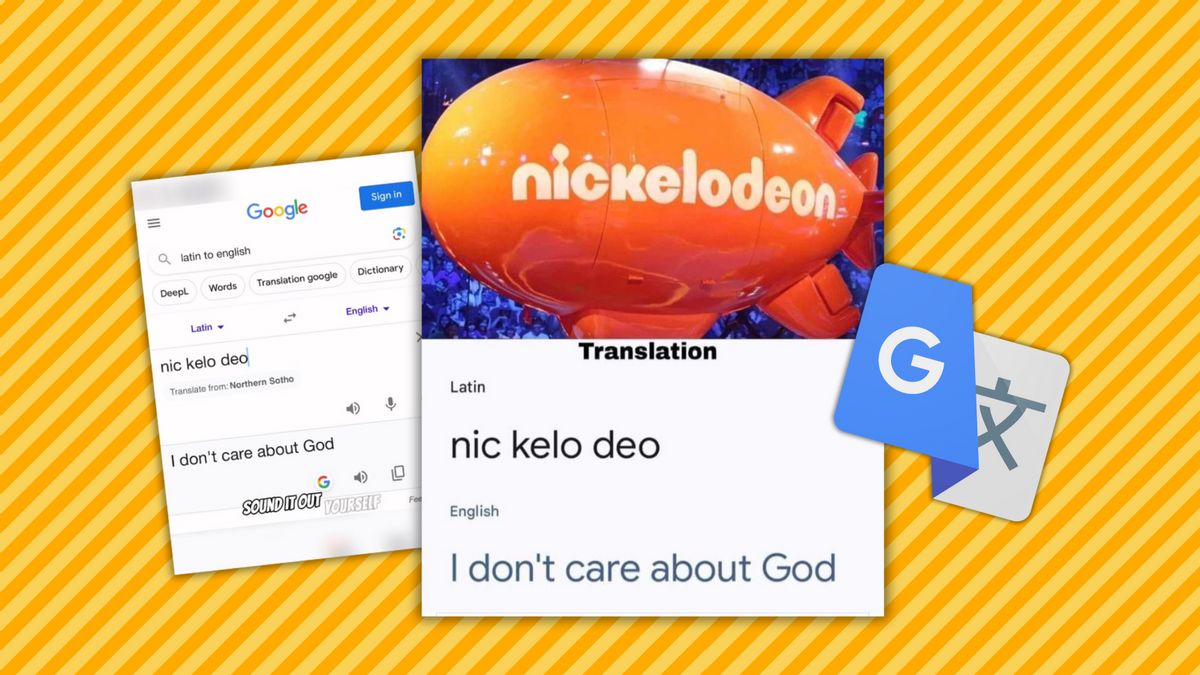 'Nickelodeon' Is Latin for 'I Don't Care About God'? | Snopes.com