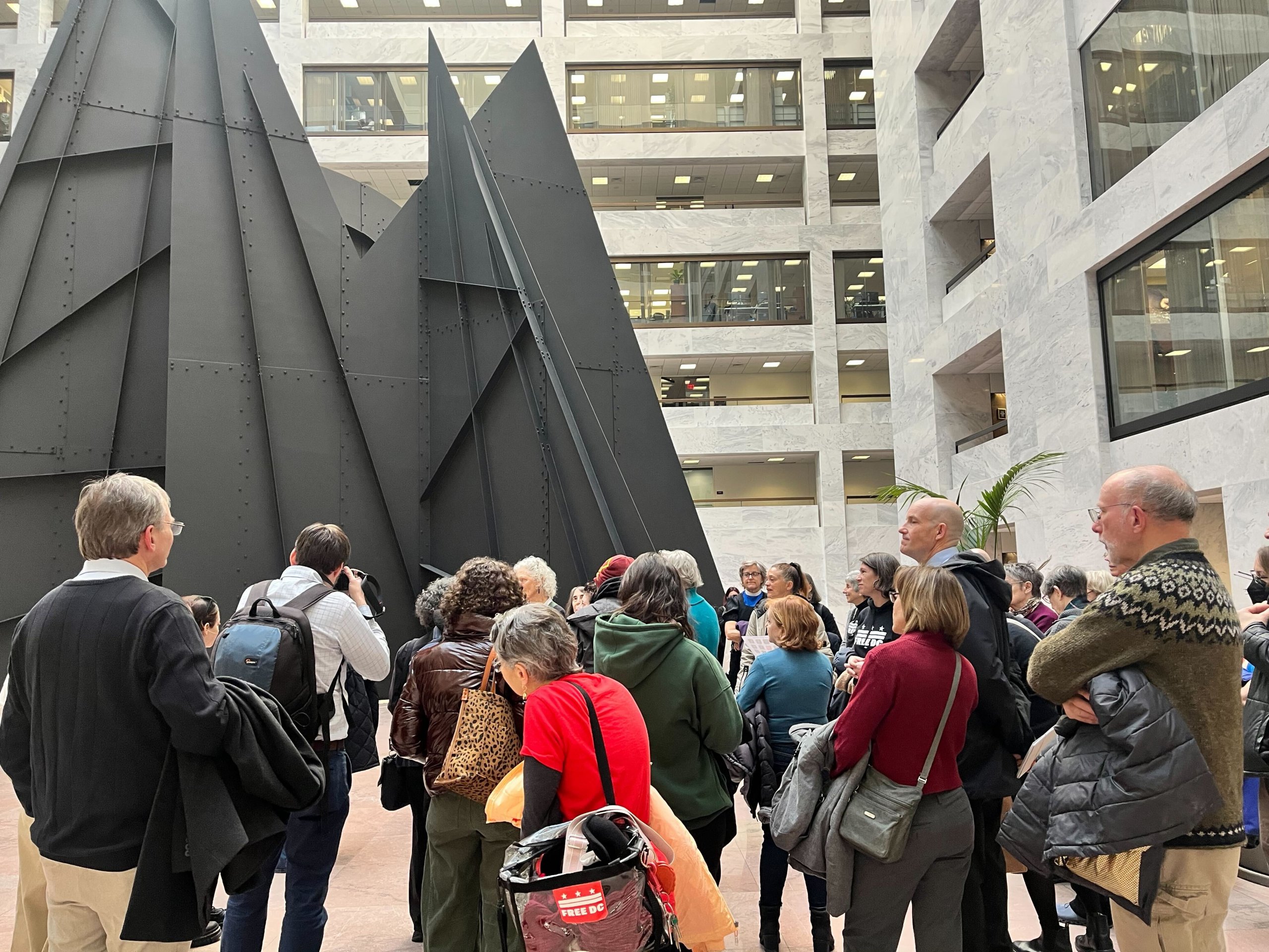 Listen: Free DC members protest against congressional resolution to overturn DC law - Medill on the Hill