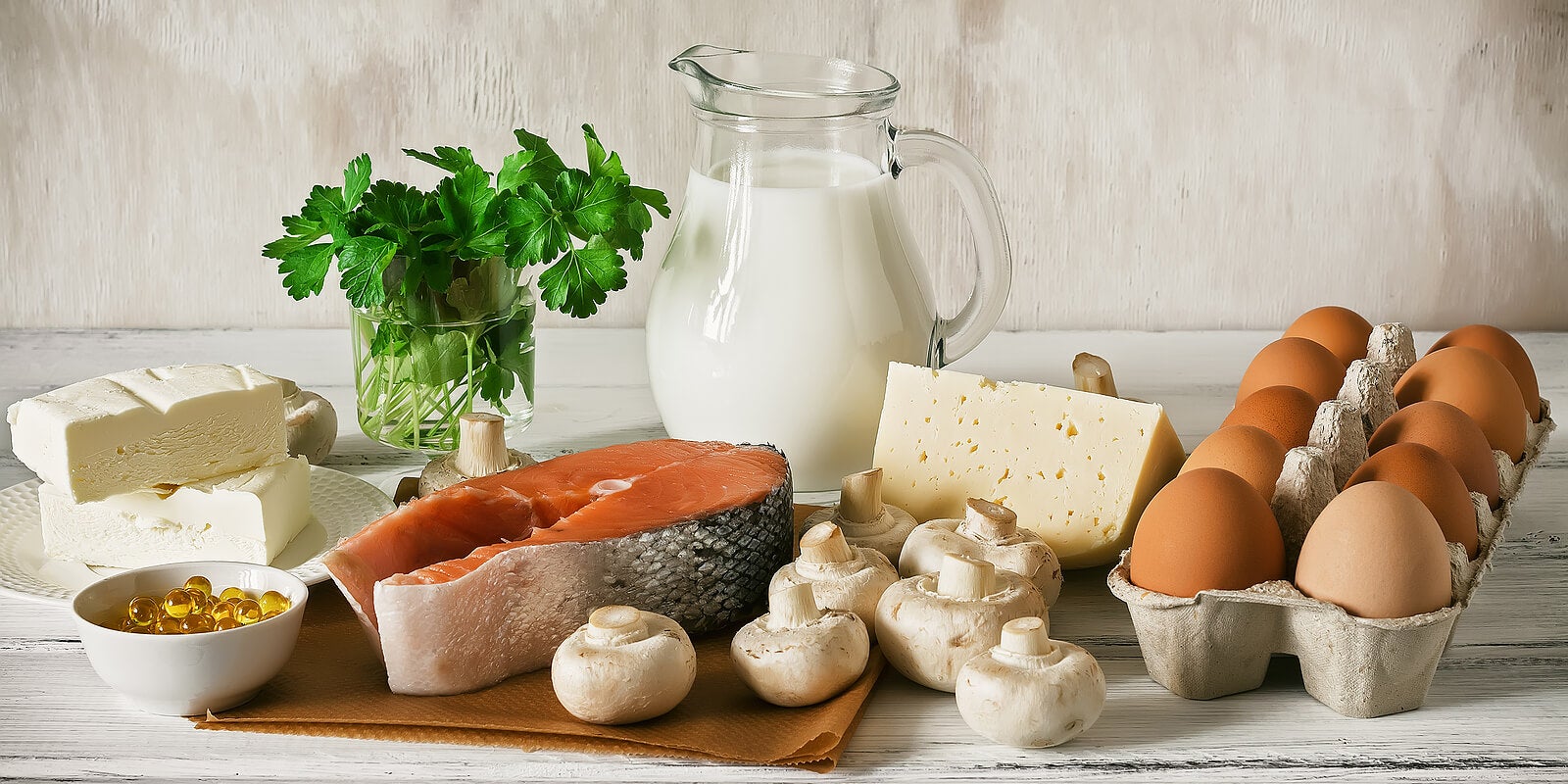 Alimentos con calcio y vitamina D para cuidar tu salud ósea - Mejor con Salud