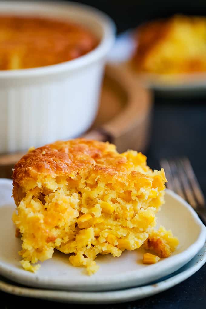 Cheesy Corn Casserole - Melanie Makes
