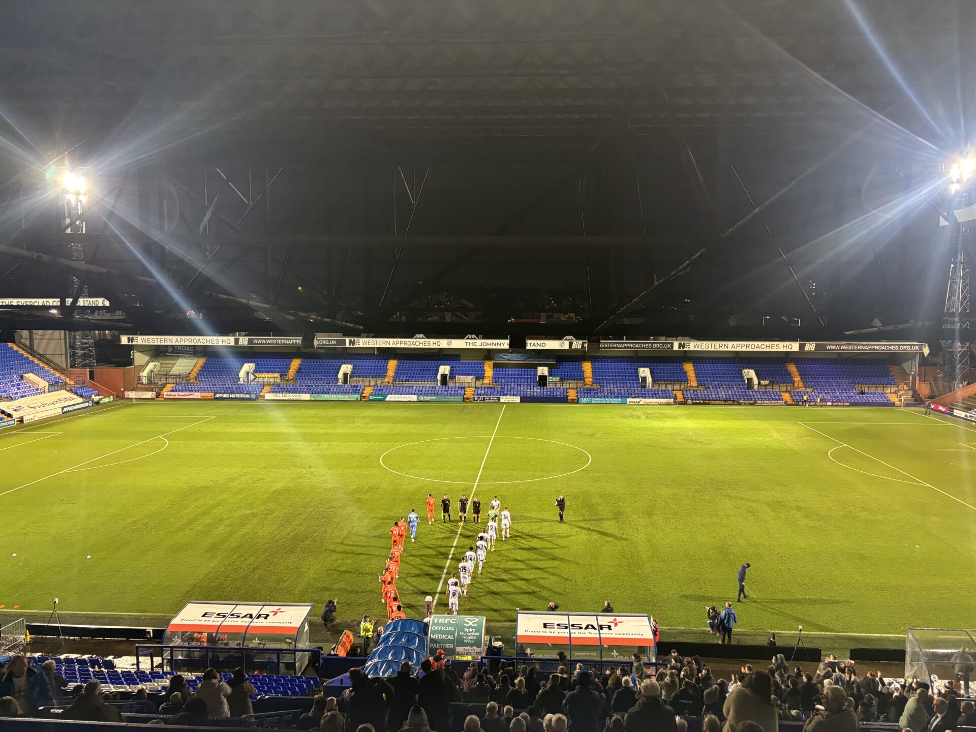 EFL Trophy: Tranmere beat Blackpool after delayed kick-off - Sports News