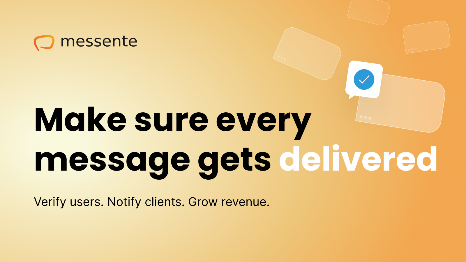 Messente - A Worry-Free Business Messaging Platform