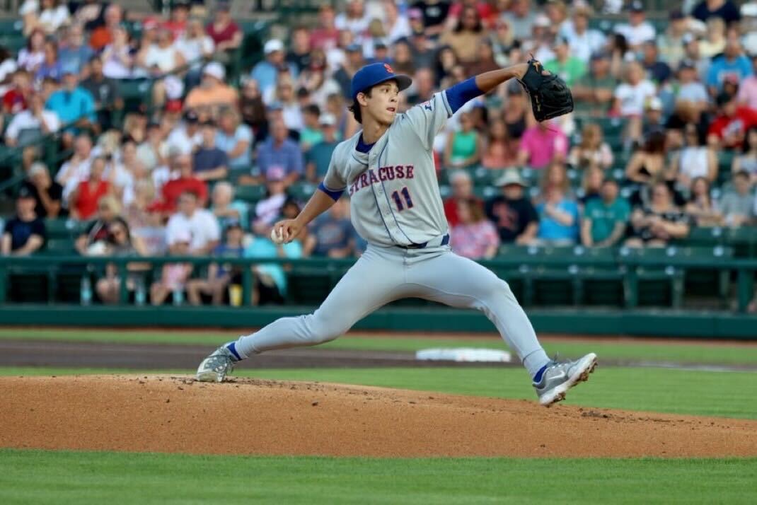 Mets Minors Recap: Jonah Tong Turns In Dominant Outing For Syracuse - Metsmerized Online