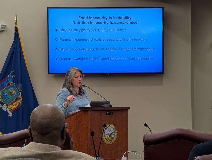 One in five county residents face food insecurity, official warns legislature - Mid Hudson News