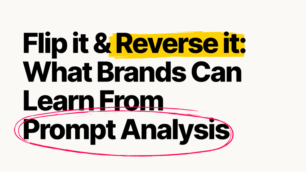 Reverse-Engineering AI Answers: What Brands Can Learn From Prompt Analysis — Minty Digital