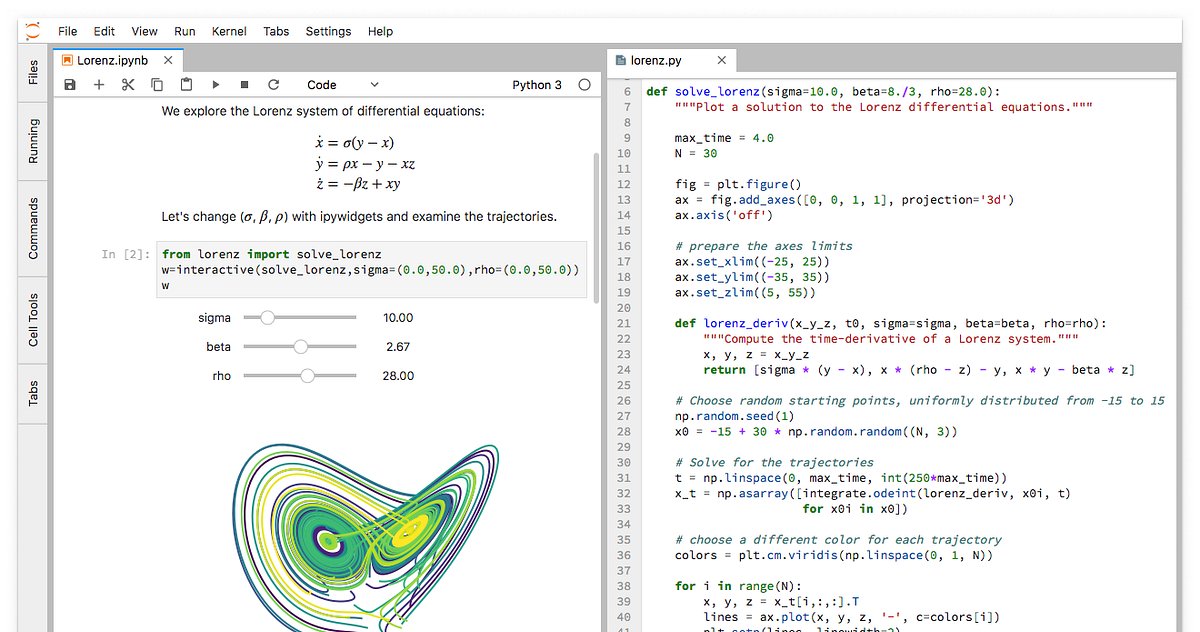 JupyterLab is Ready for Users. We are proud to announce the beta… | by Project Jupyter | Jupyter Blog