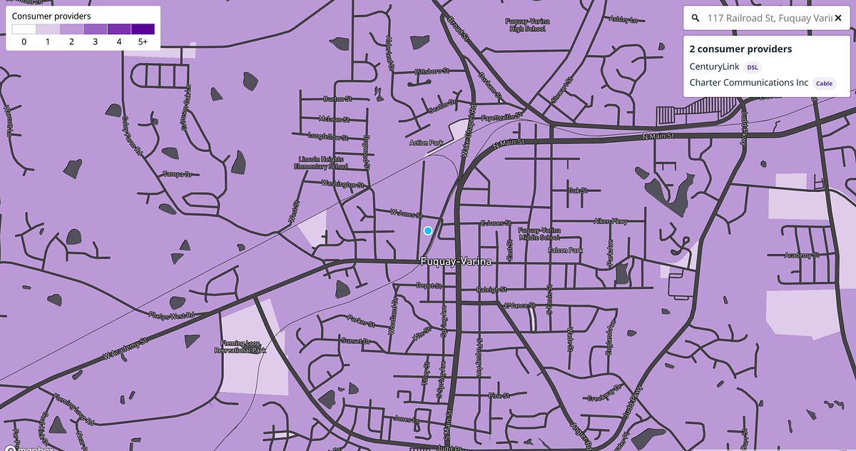 What are your internet options?. A case for net neutrality | by Mapbox | maps for developers
