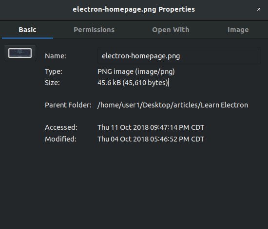 Build a File Metadata App in Electron | by CodeDraken | codeburst