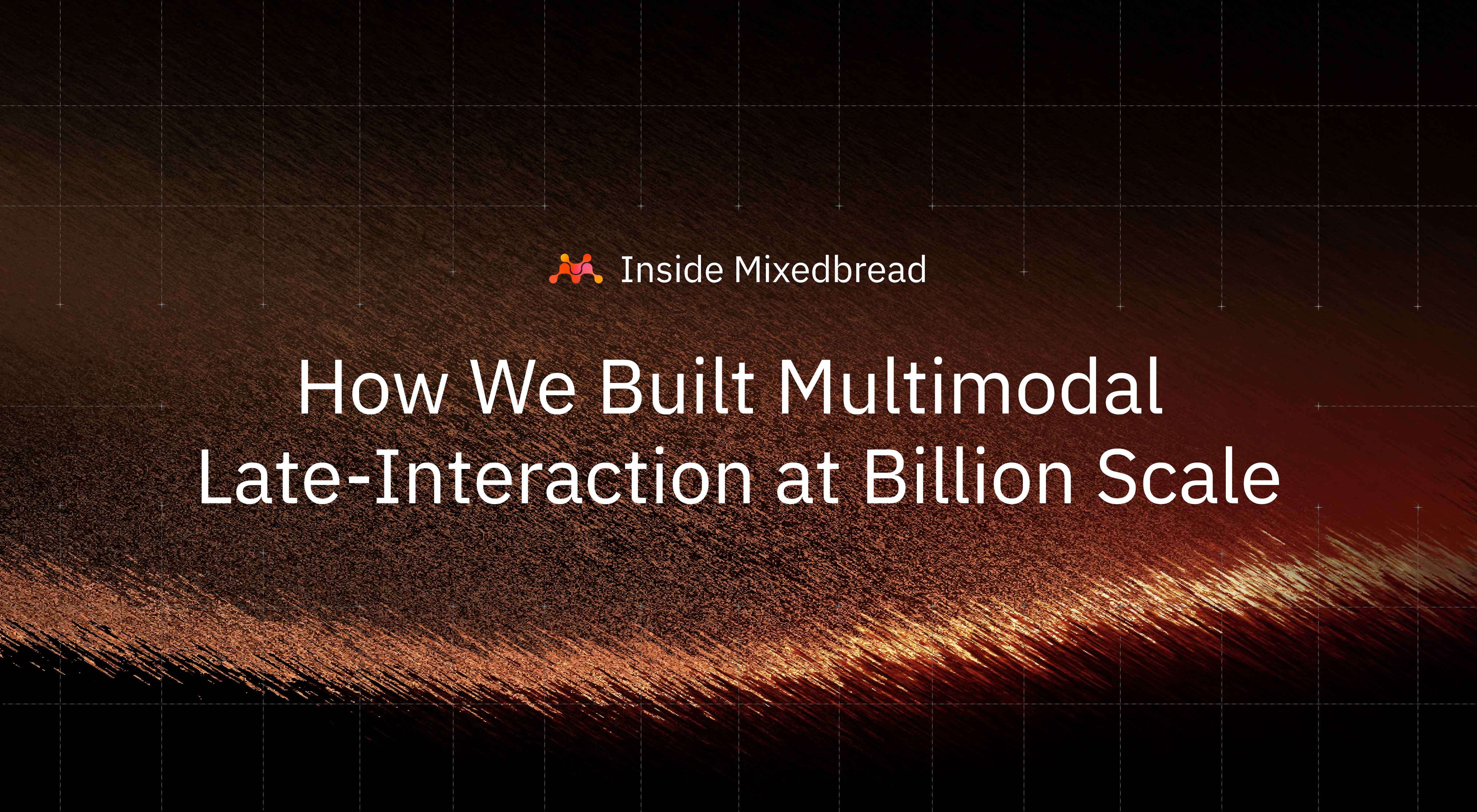 Inside Mixedbread: How We Built Multimodal Late-Interaction at Billion Scale