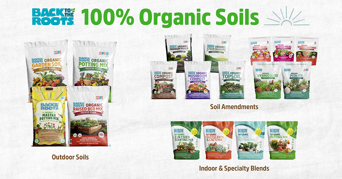 Back to the Roots Unveils Comprehensive Organic Soil