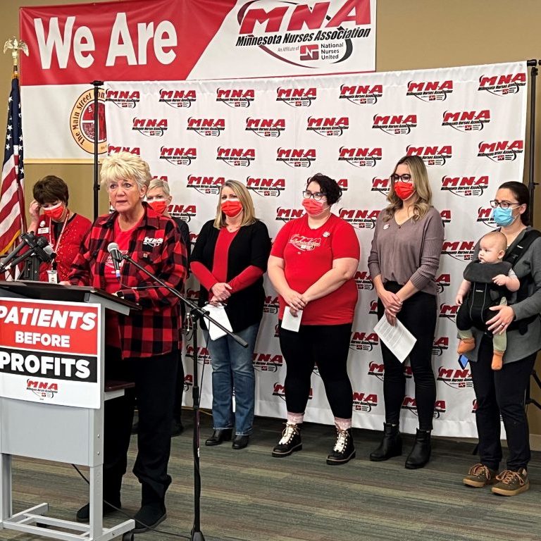 15,000 nurses ratify contracts to address short staffing and retain nurses at the bedside, continue fight to put Patients Before Profits - Minnesota Nurses Association