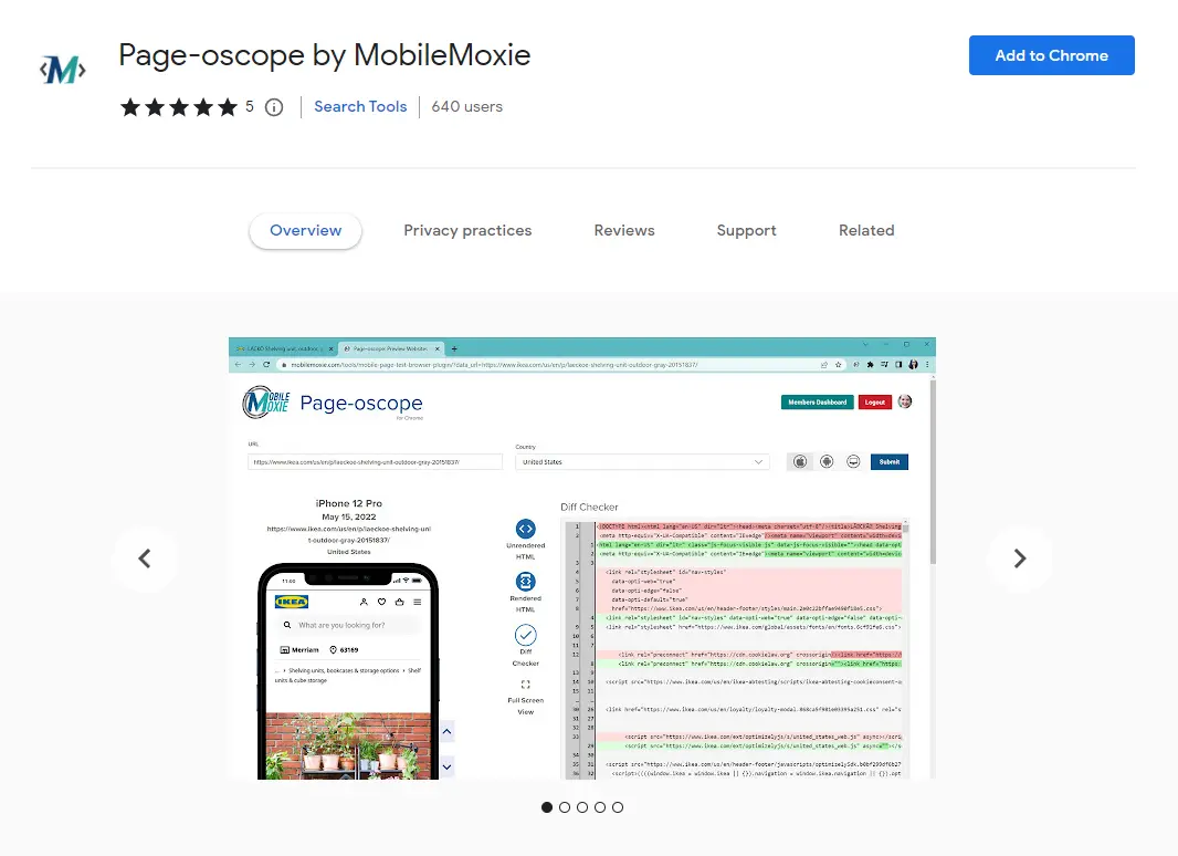 The Free MobileMoxie Chrome Extension for CRO, SEO, and Design