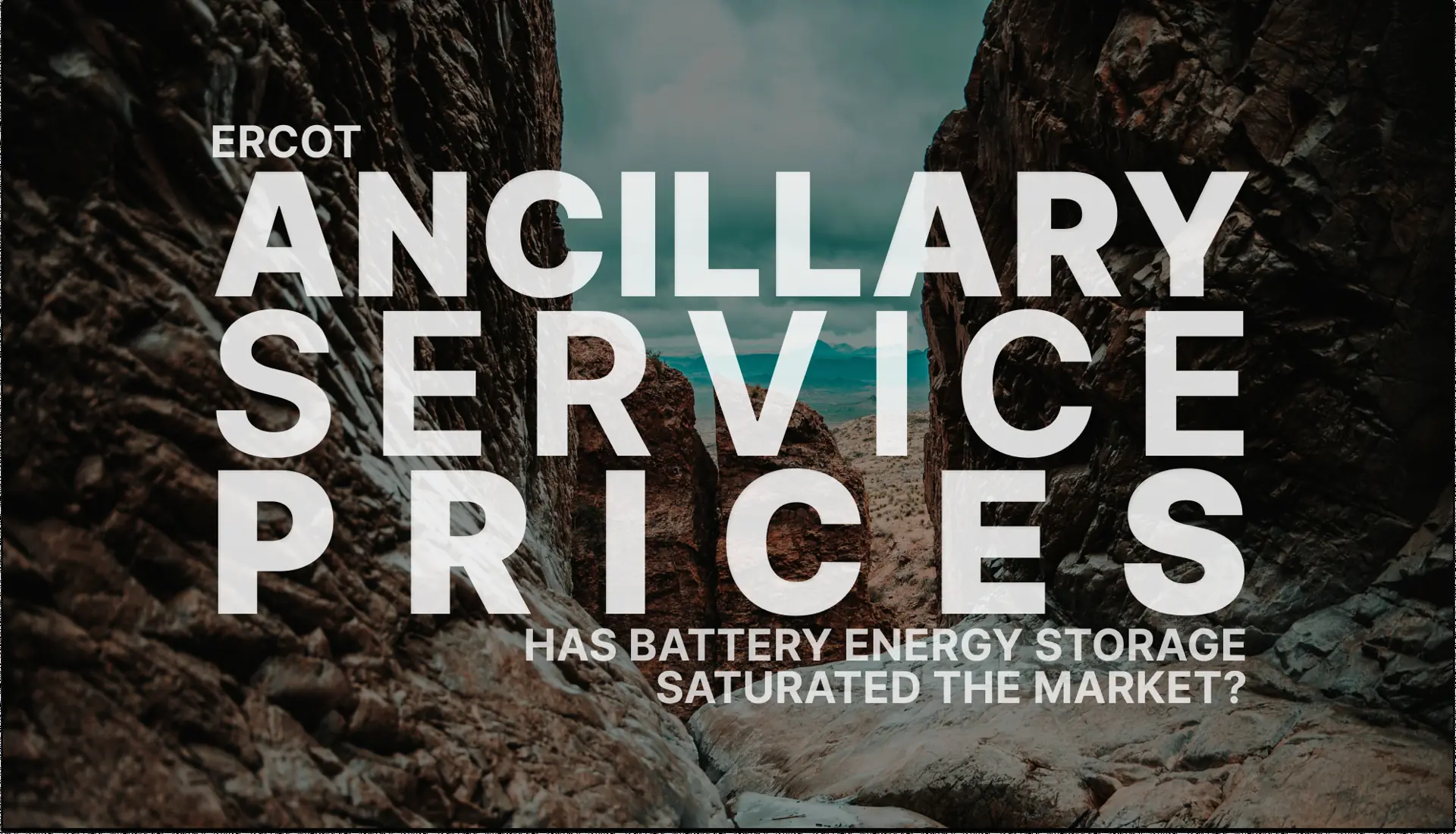 ERCOT: Are Ancillary Services now saturated with battery energy storage? - Research | Modo Energy