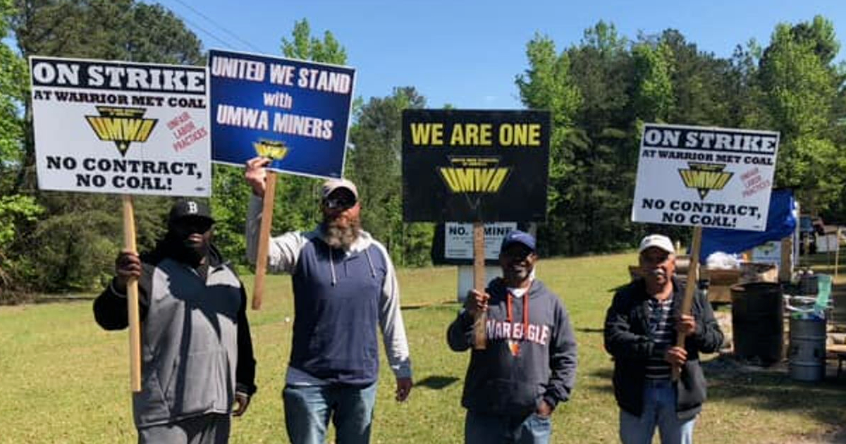 Striking Alabama Coal Miners Put Their Lives on the Line