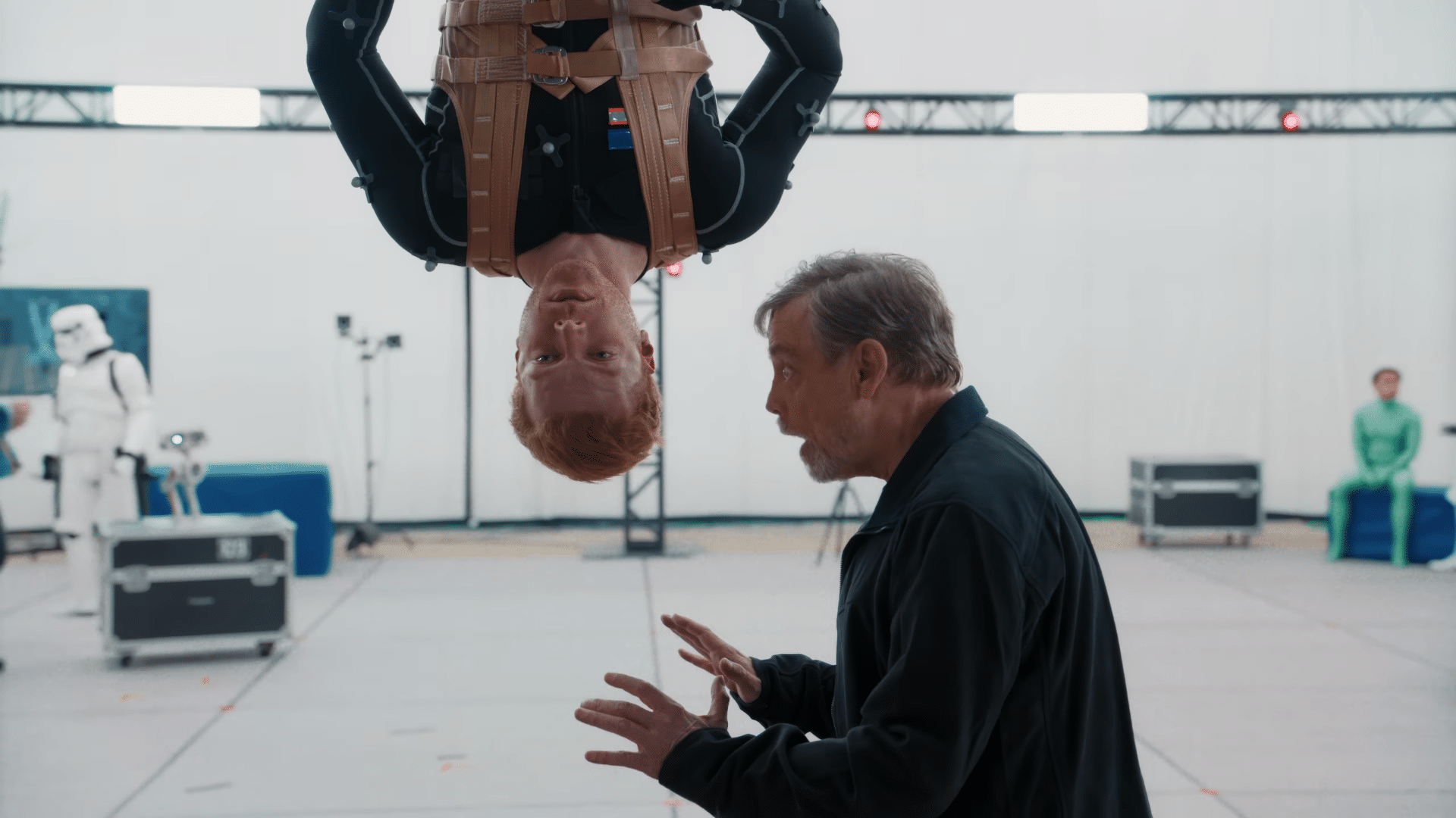 Star Wars Jedi: Survivor: Mark Hamill Coaches Cameron Monaghan in Hilarious New Behind-the-Scenes Video